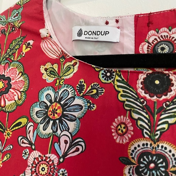 Italian floral tunic mini dress IT 42 - Picture 1 of 3